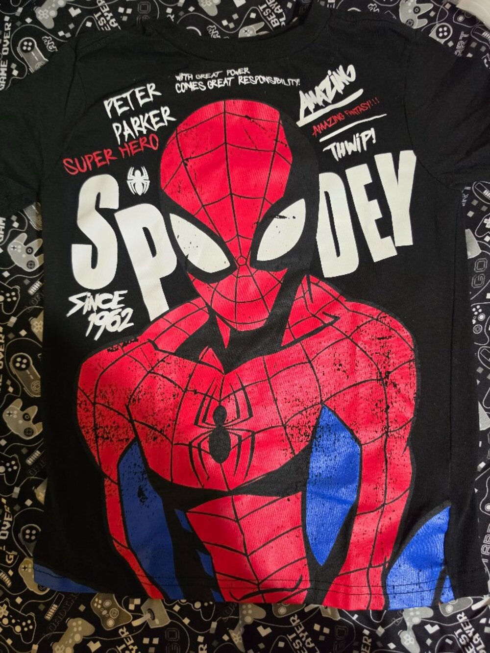 Spiderman Boys Shirt Size 8